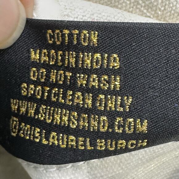 Vintage Laurel Burch Cat Bag Surf N Sand Crossbody Purse AdjustableStrap Cotton - Picture 13 of 16